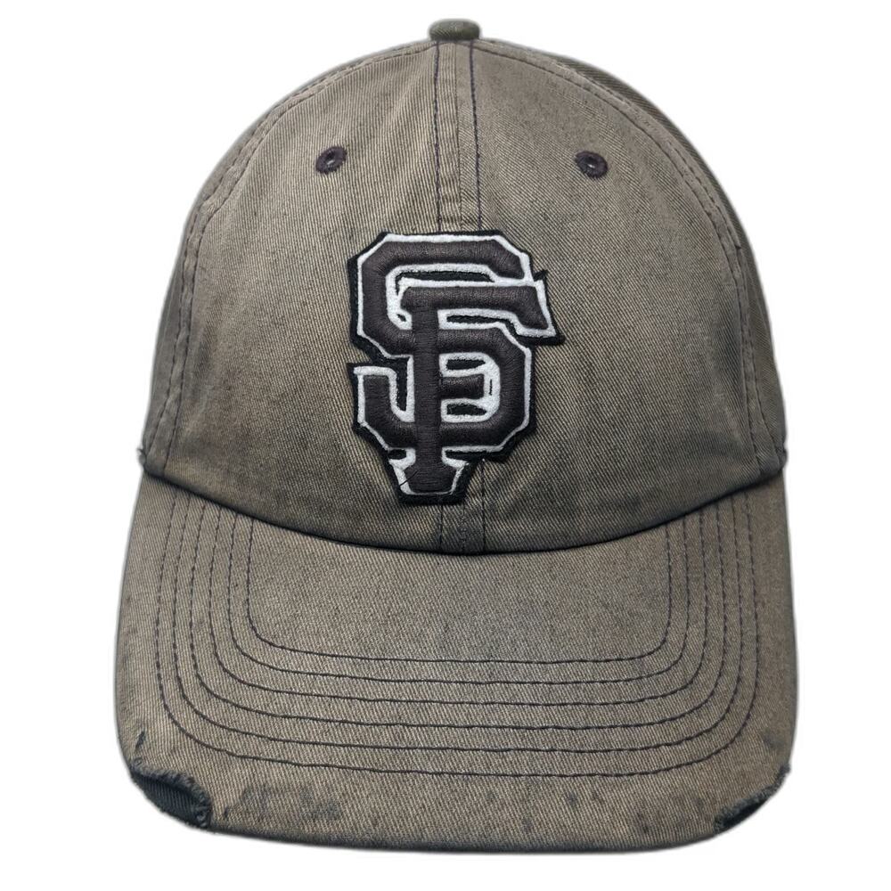 '47 San Francisco Giants MLB Baseball Cap Black One Size SF Slideback Logo Hat